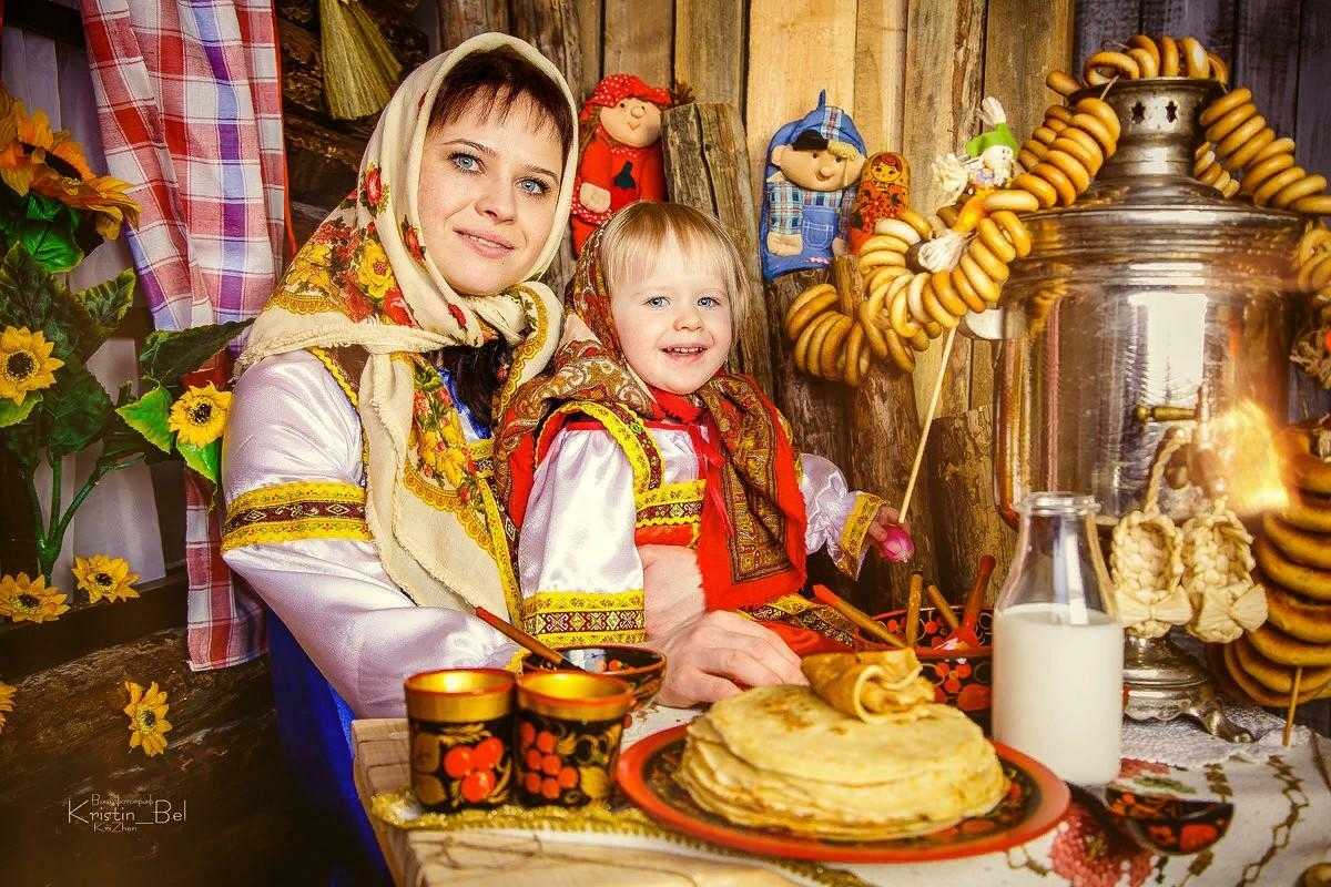 Русский праздник масленица