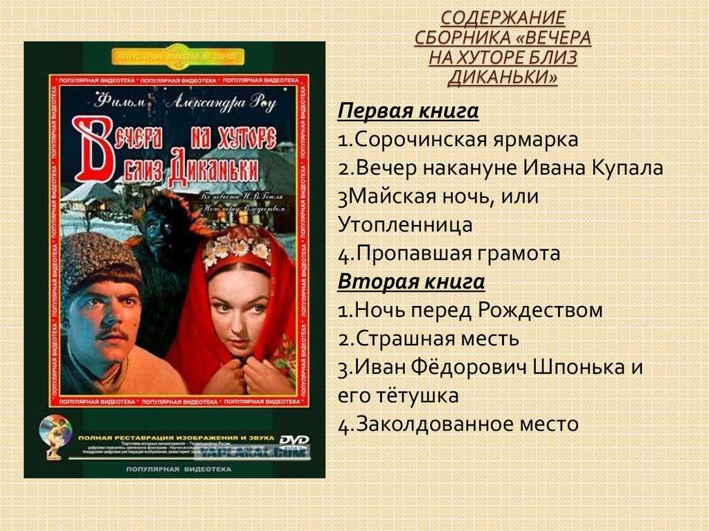 «вечера на хуторе близ диканьки» (1831–1832). структура и композиция цикла. образы рассказчиков. история русской литературы xix века. часть 2. 1840-1860 годы