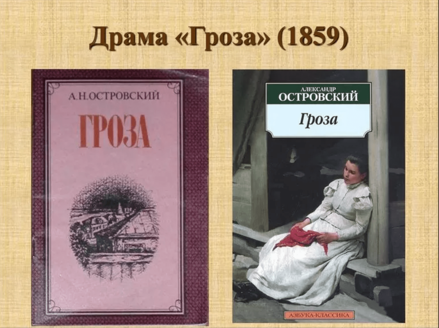 «гроза» анализ произведения островского – жанр, план, тема, критика пьесы