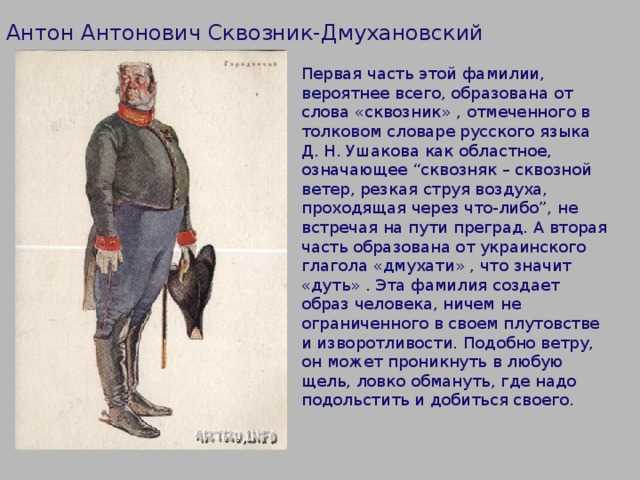 Описание героя городничего из ревизора. характеристика городничего в комедии «ревизор