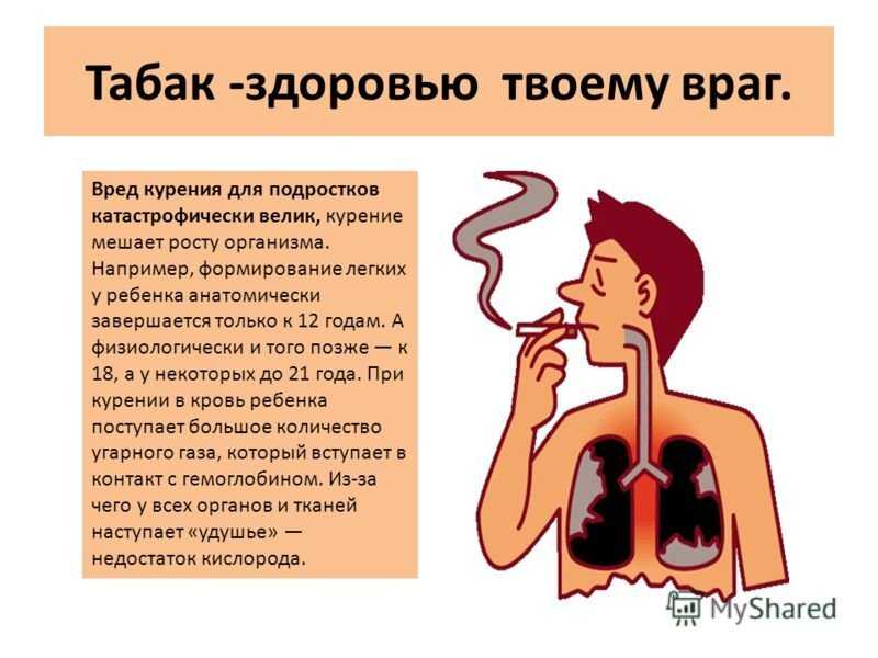 Факты о курении