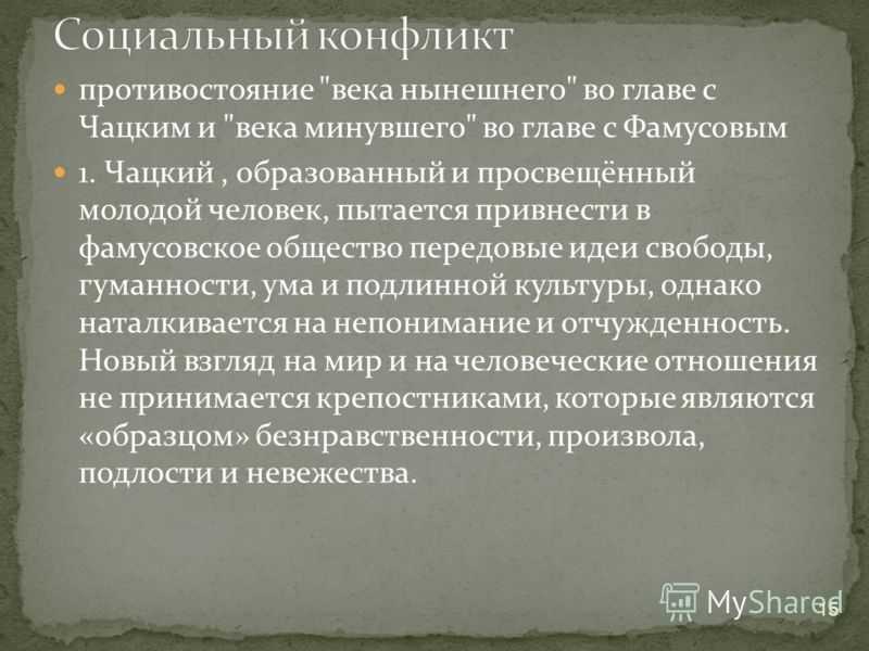 Сочинение на тему чацкий и фамусовское общество (9 класс)