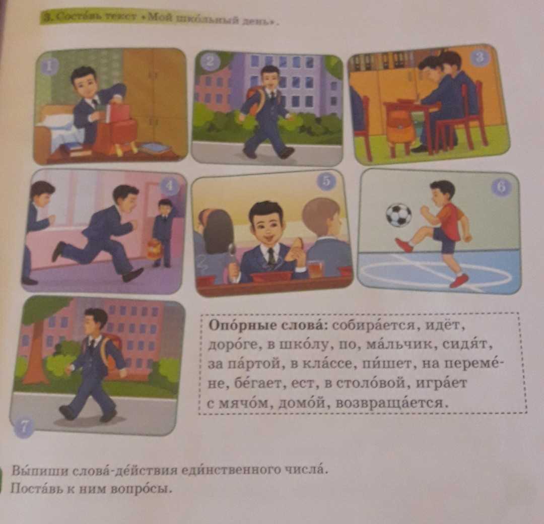 My school day — мой день в школе. текст на английском языке с переводом и аудио