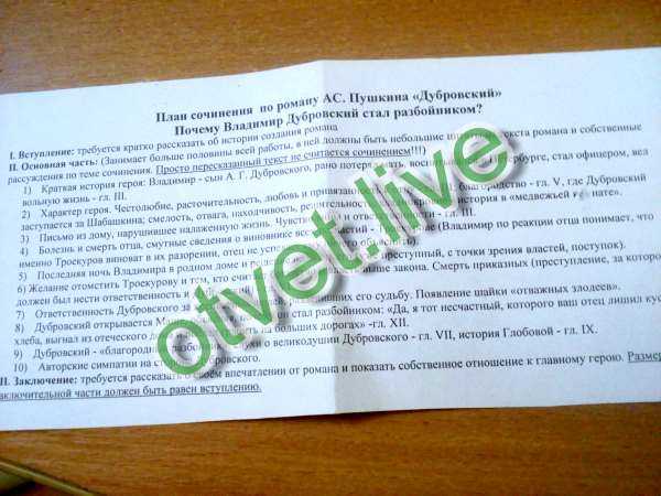 Почему дубровский стал разбойником?