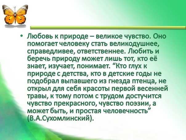 Красота природы - сочинение (рассуждение)