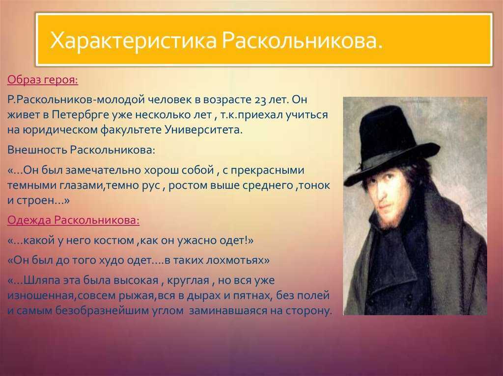 Характеристика образа раскольникова в романе «преступление и наказание» – сочинение по теме