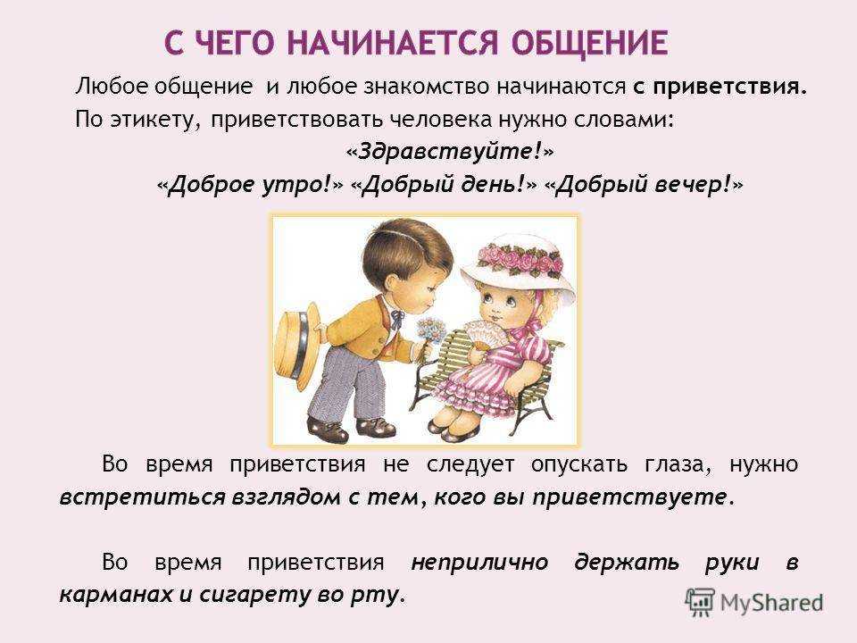 Речевой этикет и культура общения