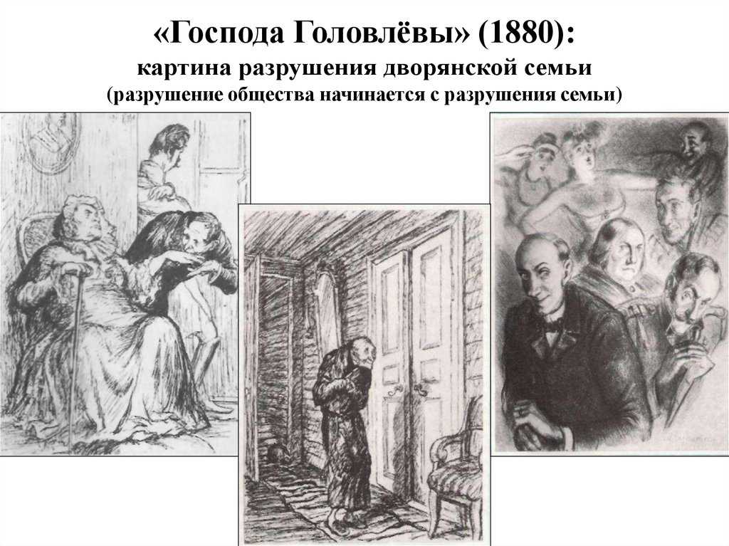 Авторское сочинение господа головлевы салтыкова-щедрина - сочинить.ру