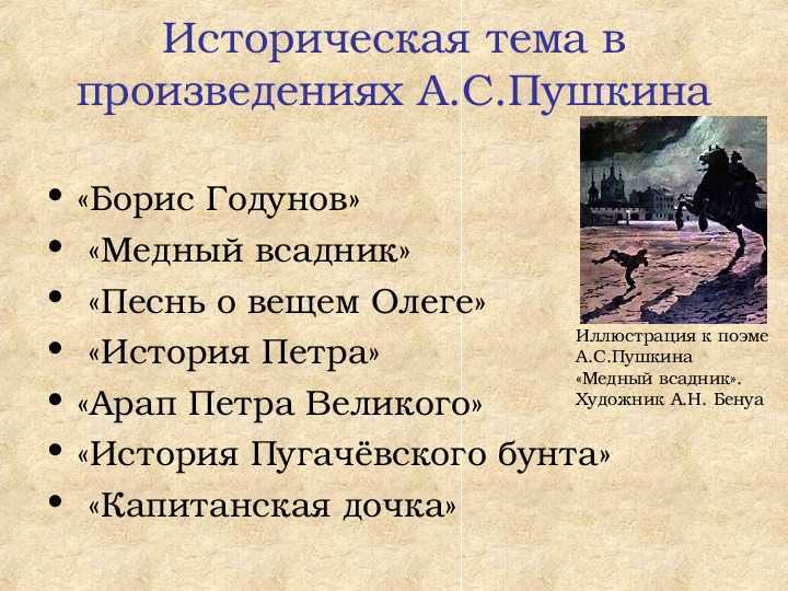 Пушкин и россия
