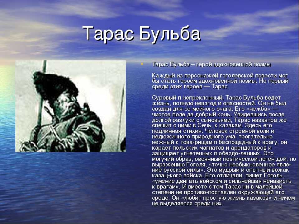 "тарас бульба" - топ-7 сочинений для 7 класса 2022 года!