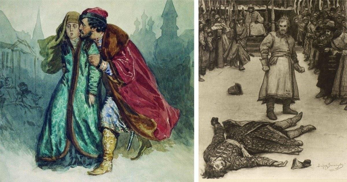 Сравнительная характеристика калашникова и кирибеевича – сочинение по теме
